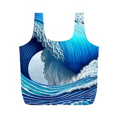 The Power Of The Ocean Full Print Recycle Bag (m) by GardenOfOphir