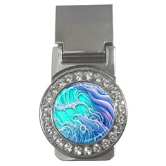 The Beauty Of Waves Money Clips (cz)  by GardenOfOphir