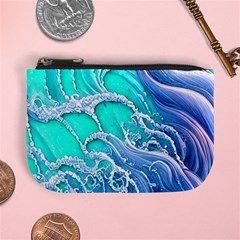 The Beauty Of Waves Mini Coin Purse by GardenOfOphir