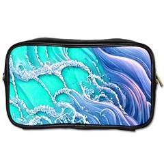 The Beauty Of Waves Toiletries Bag (two Sides) by GardenOfOphir