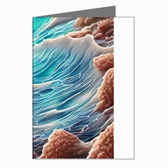 Waves Of The Ocean Greeting Cards (pkg Of 8)