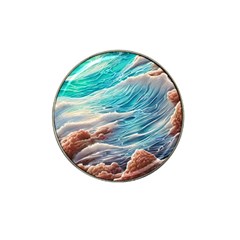 Waves Of The Ocean Hat Clip Ball Marker (4 Pack) by GardenOfOphir