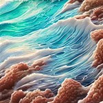 Waves Of The Ocean Play Mat (Square) Front