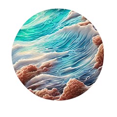 Waves Of The Ocean Mini Round Pill Box (pack Of 3) by GardenOfOphir