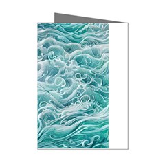 Nature Ocean Waves Mini Greeting Cards (pkg Of 8) by GardenOfOphir