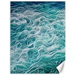 Nature Ocean Waves Canvas 36  X 48  by GardenOfOphir