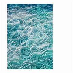 Nature Ocean Waves Small Garden Flag (two Sides) by GardenOfOphir