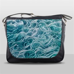 Nature Ocean Waves Messenger Bag by GardenOfOphir