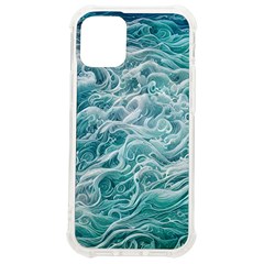 Nature Ocean Waves Iphone 12 Mini Tpu Uv Print Case	 by GardenOfOphir