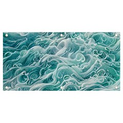 Nature Ocean Waves Banner And Sign 4  X 2  by GardenOfOphir