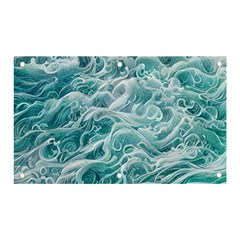 Nature Ocean Waves Banner And Sign 5  X 3  by GardenOfOphir