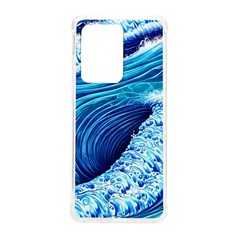 Simple Blue Ocean Wave Samsung Galaxy S20 Ultra 6 9 Inch Tpu Uv Case