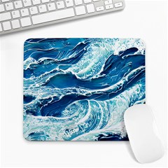 Summer Ocean Waves Large Mousepad