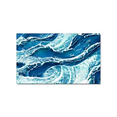 Summer Ocean Waves Sticker Rectangular (10 pack)