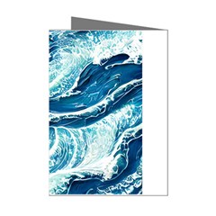 Summer Ocean Waves Mini Greeting Cards (pkg Of 8)