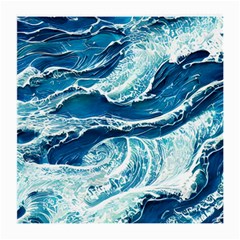 Summer Ocean Waves Medium Glasses Cloth