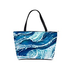 Summer Ocean Waves Classic Shoulder Handbag