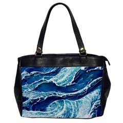 Summer Ocean Waves Oversize Office Handbag