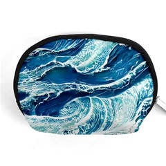 Summer Ocean Waves Accessory Pouch (Medium)