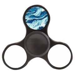 Summer Ocean Waves Finger Spinner by GardenOfOphir