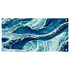 Summer Ocean Waves Banner and Sign 4  x 2 