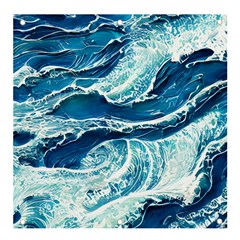 Summer Ocean Waves Banner and Sign 4  x 4 