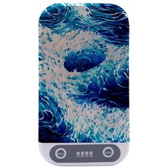 Abstract Blue Ocean Wave Ii Sterilizers by GardenOfOphir