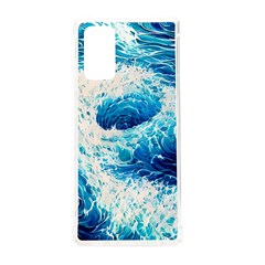 Abstract Blue Ocean Wave Ii Samsung Galaxy Note 20 Tpu Uv Case