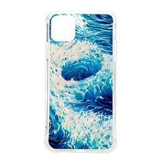 Abstract Blue Ocean Wave Ii Iphone 11 Pro Max 6 5 Inch Tpu Uv Print Case