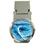 Blue Wave Money Clip Watches Front