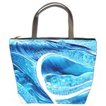 Blue Wave Bucket Bag Front