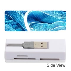 Blue Wave Memory Card Reader (stick) by GardenOfOphir