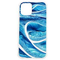 Blue Wave Iphone 12 Pro Max Tpu Uv Print Case by GardenOfOphir