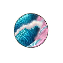 Pink Sea Water Hat Clip Ball Marker by GardenOfOphir