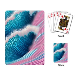 Pink Sea Water Playing Cards Single Design (rectangle) by GardenOfOphir