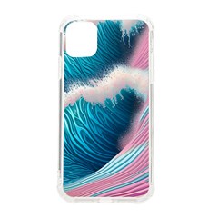 Pink Sea Water Iphone 11 Tpu Uv Print Case by GardenOfOphir