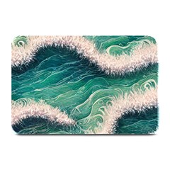 Blue Wave Pattern Plate Mats by GardenOfOphir