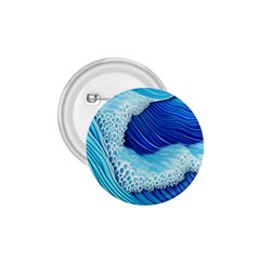 Waves Blue Ocean 1 75  Buttons by GardenOfOphir