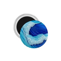 Waves Blue Ocean 1 75  Magnets by GardenOfOphir