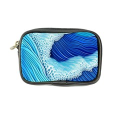 Waves Blue Ocean Coin Purse by GardenOfOphir