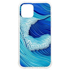 Waves Blue Ocean Iphone 12/12 Pro Tpu Uv Print Case