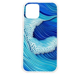 Waves Blue Ocean Iphone 12 Pro Max Tpu Uv Print Case