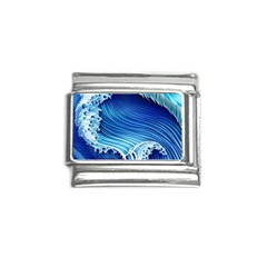 Watercolor Wave Italian Charm (9mm) by GardenOfOphir