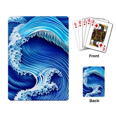 Watercolor Wave Playing Cards Single Design (rectangle) by GardenOfOphir