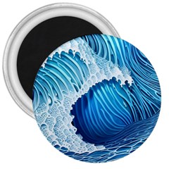 Beach Wave 3  Magnets by GardenOfOphir