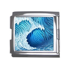 Beach Wave Mega Link Italian Charm (18mm) by GardenOfOphir