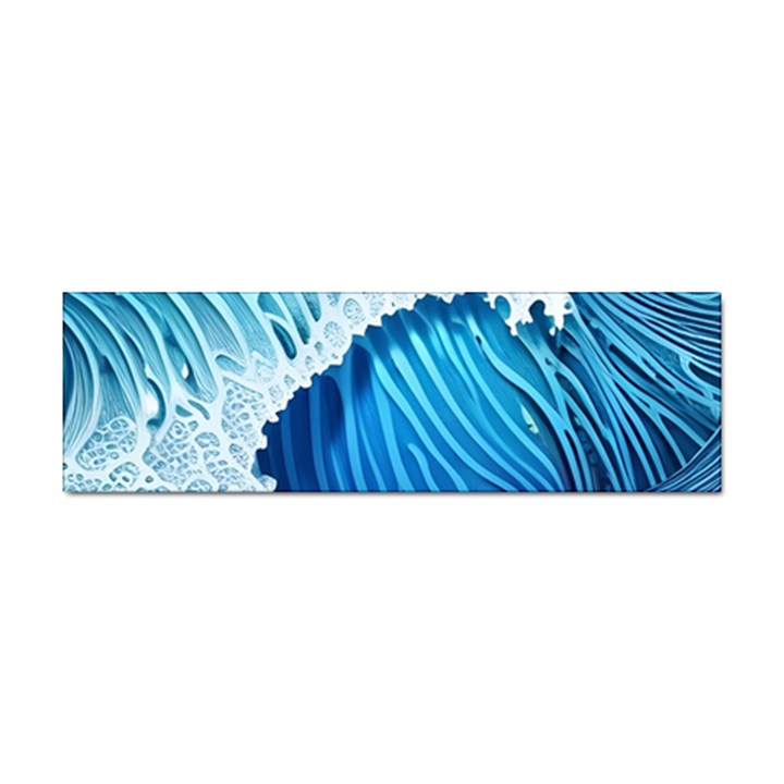 Beach Wave Sticker (Bumper)