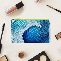 Beach Wave Cosmetic Bag (xs) by GardenOfOphir