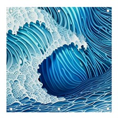 Beach Wave Banner And Sign 4  X 4  by GardenOfOphir