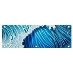 Beach Wave Banner and Sign 6  x 2  Front